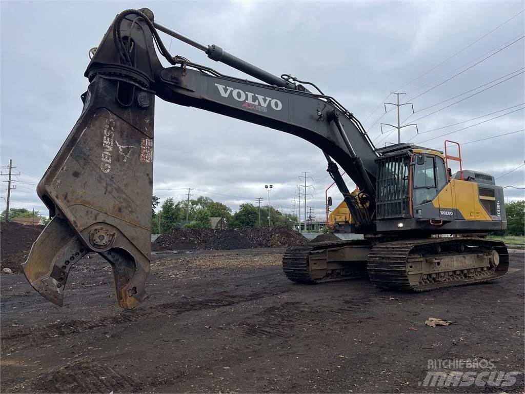 Volvo EC480EL 대형 굴삭기 29톤 이상
