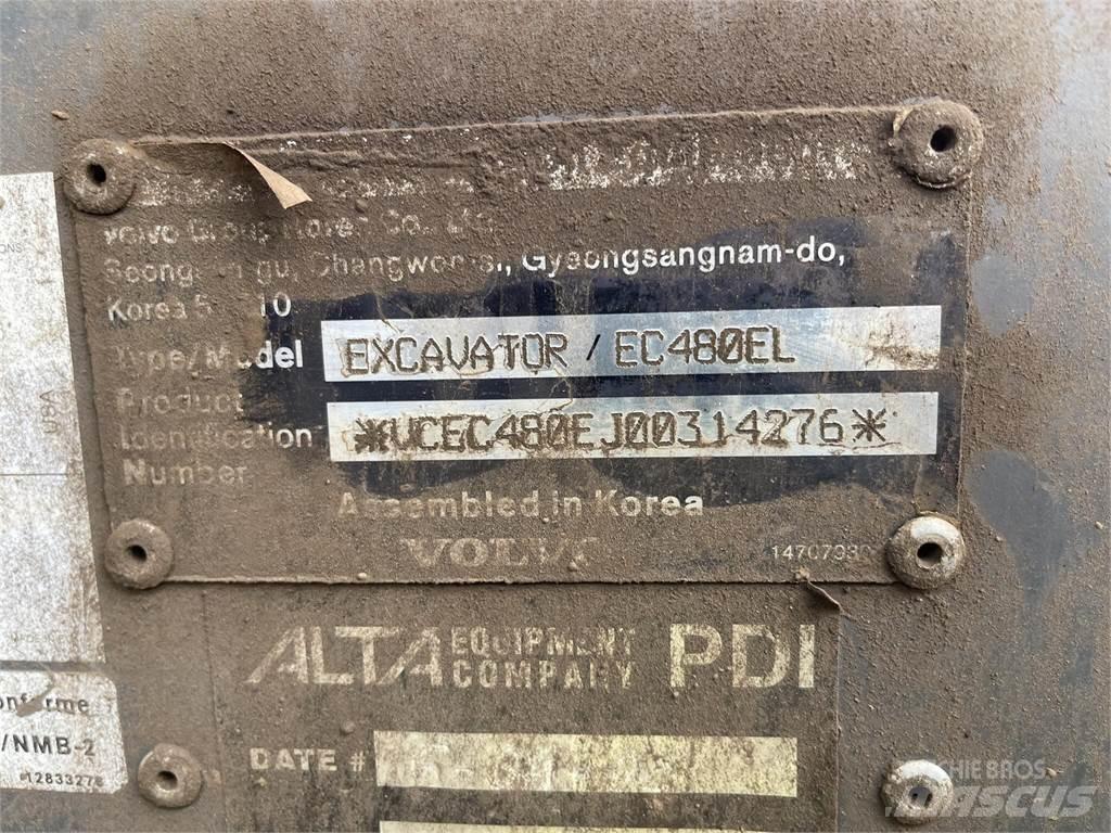 Volvo EC480EL 대형 굴삭기 29톤 이상