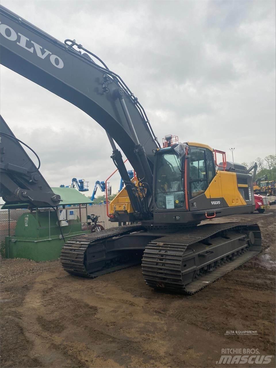 Volvo EC480EL 대형 굴삭기 29톤 이상