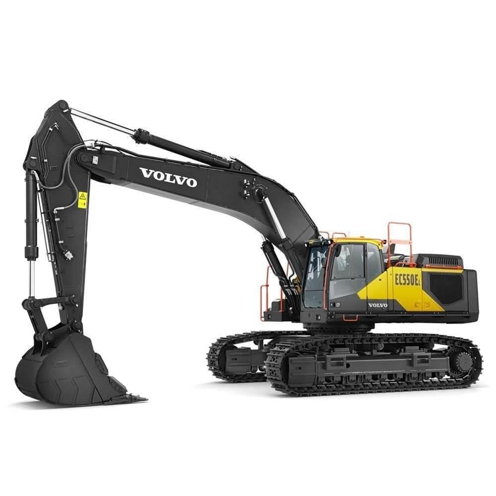 Volvo EC550EL 대형 굴삭기 29톤 이상