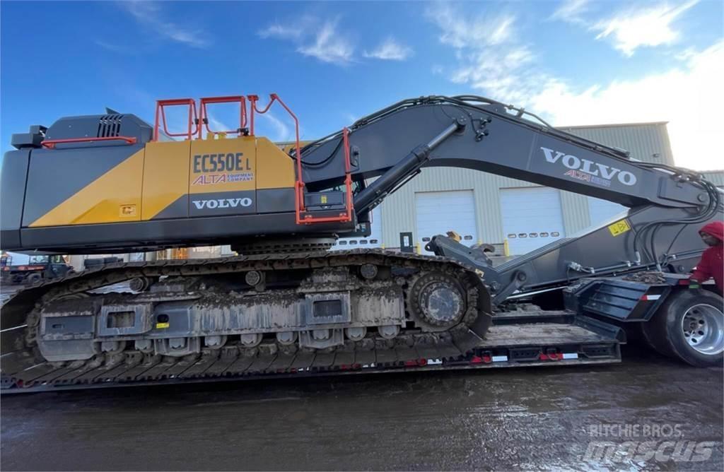 Volvo EC550EL 대형 굴삭기 29톤 이상