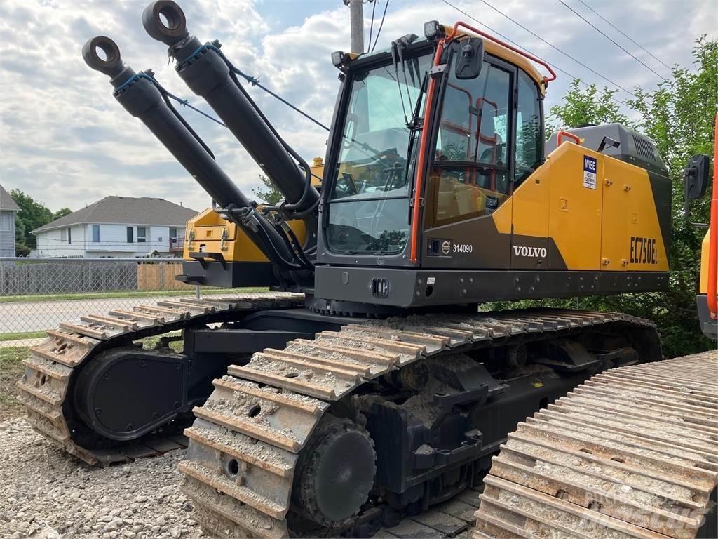 Volvo EC750EL 대형 굴삭기 29톤 이상