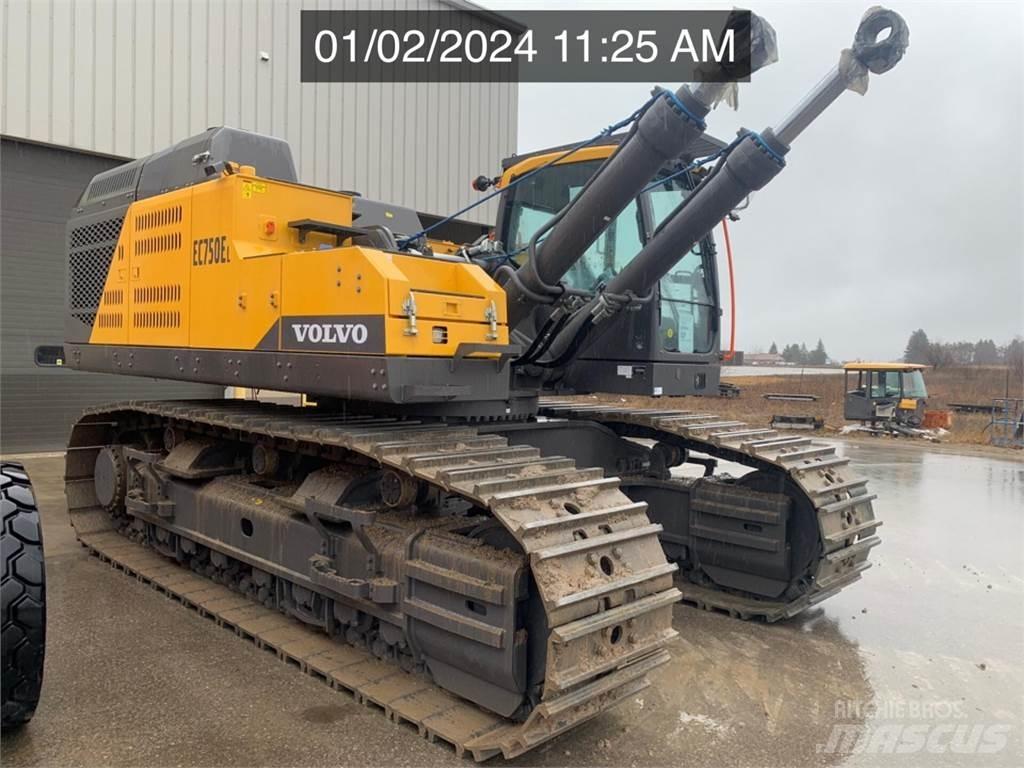 Volvo EC750EL 대형 굴삭기 29톤 이상