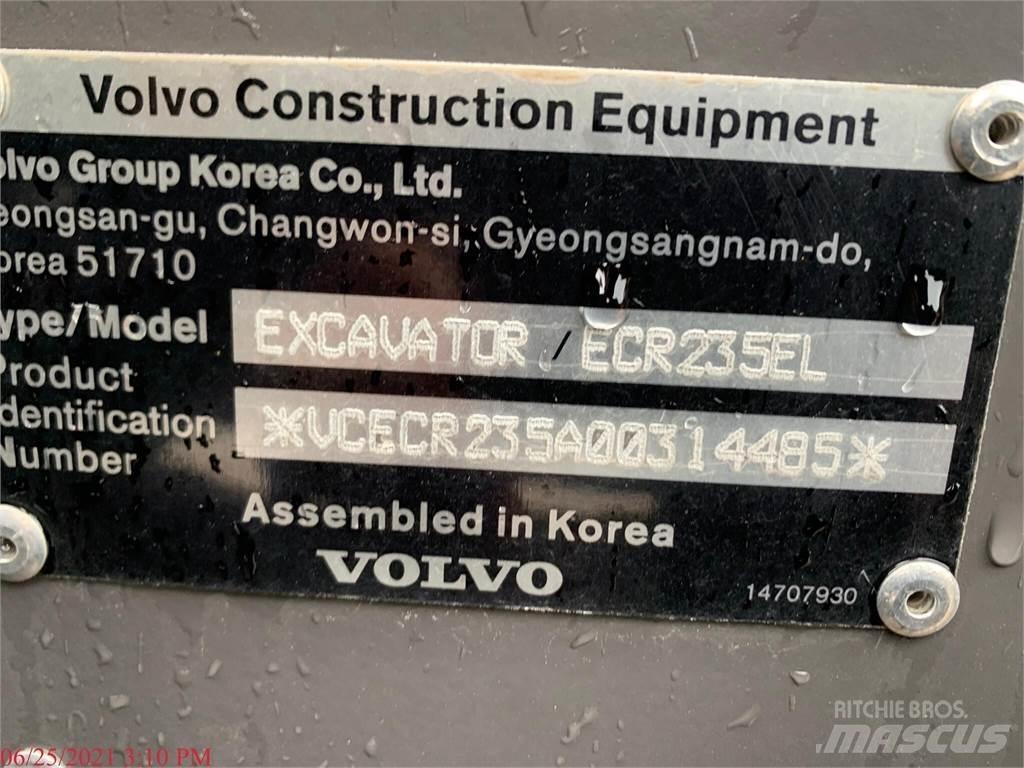 Volvo ECR235EL 대형 굴삭기 29톤 이상