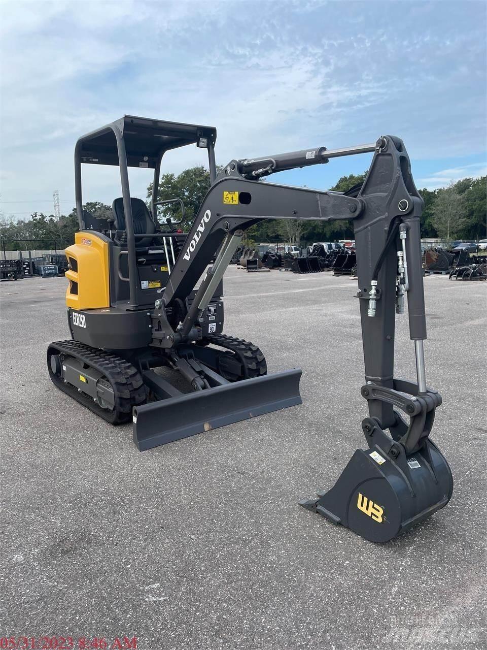 Volvo ECR25D 소형 굴삭기 7톤 미만