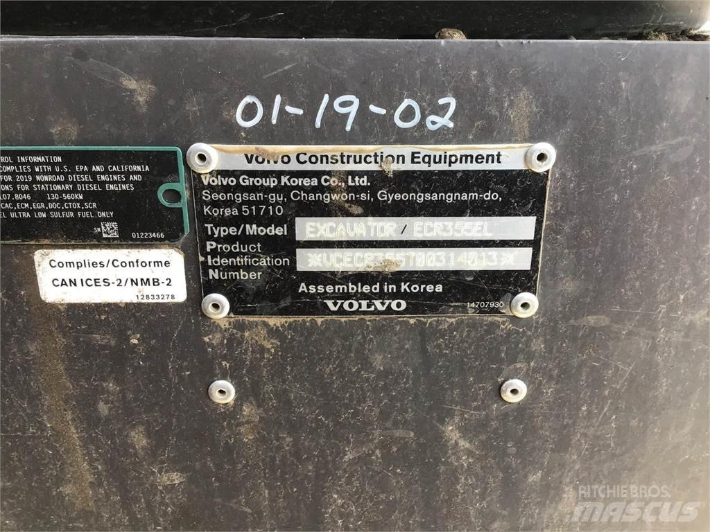 Volvo ECR355EL 대형 굴삭기 29톤 이상