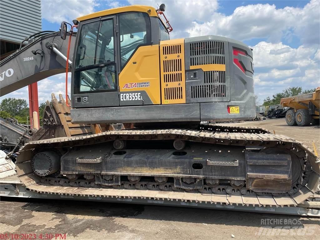 Volvo ECR355EL 대형 굴삭기 29톤 이상