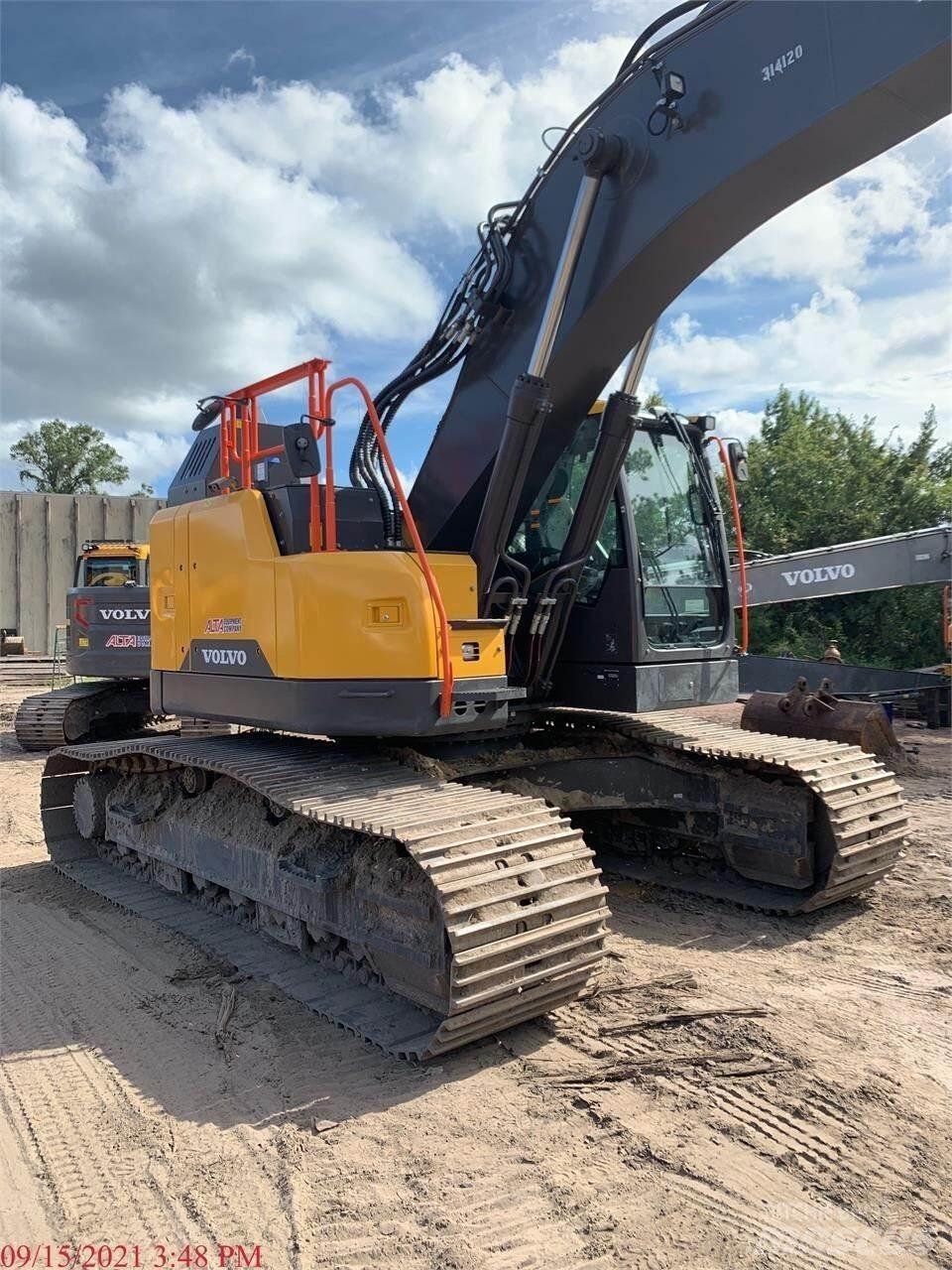 Volvo ECR355EL 대형 굴삭기 29톤 이상