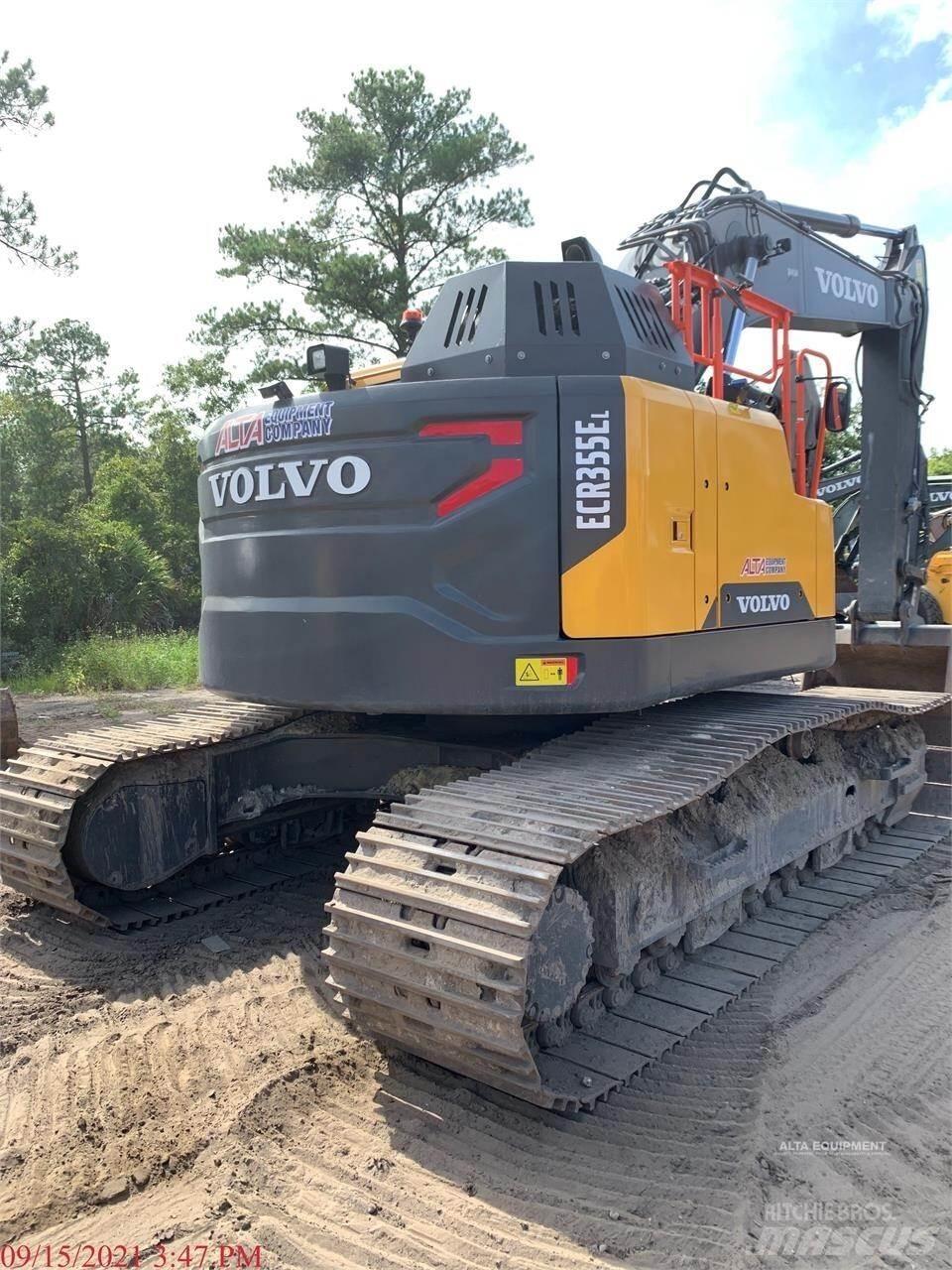 Volvo ECR355EL 대형 굴삭기 29톤 이상