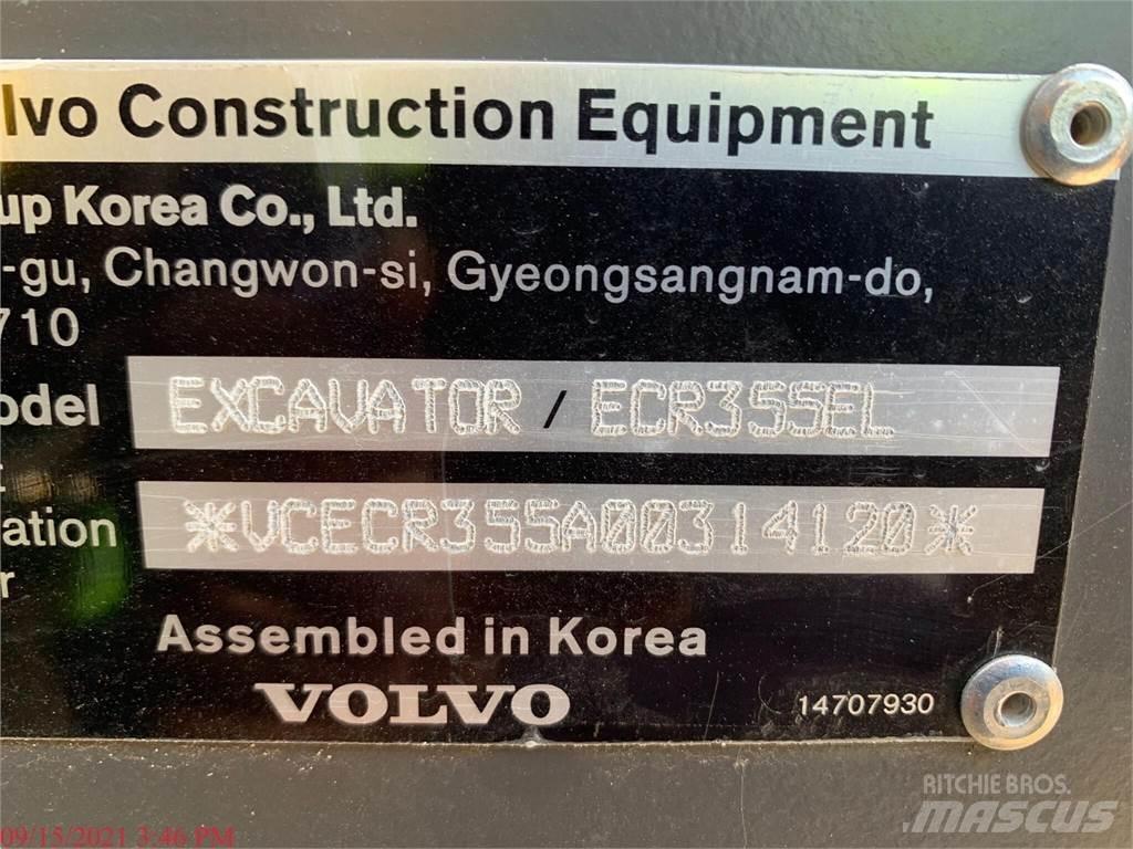 Volvo ECR355EL 대형 굴삭기 29톤 이상