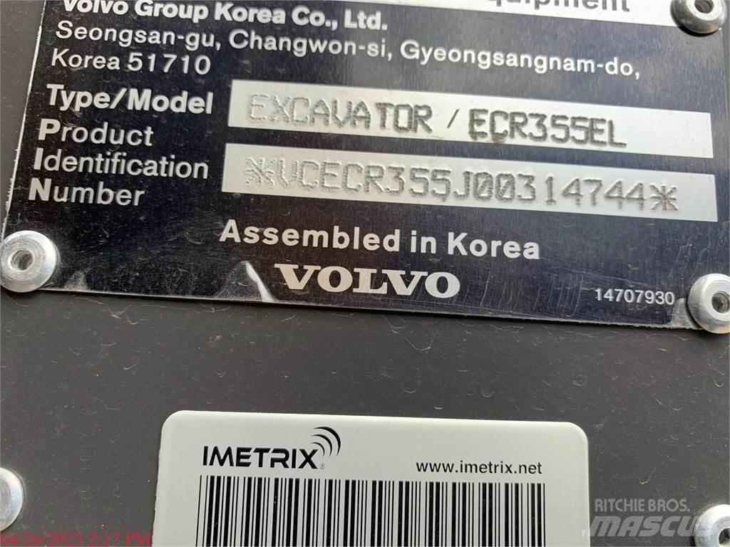 Volvo ECR355EL 대형 굴삭기 29톤 이상