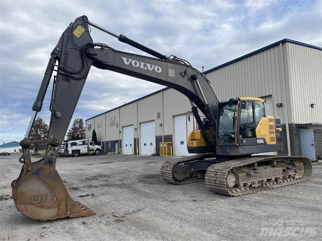 Volvo ECR355EL 대형 굴삭기 29톤 이상