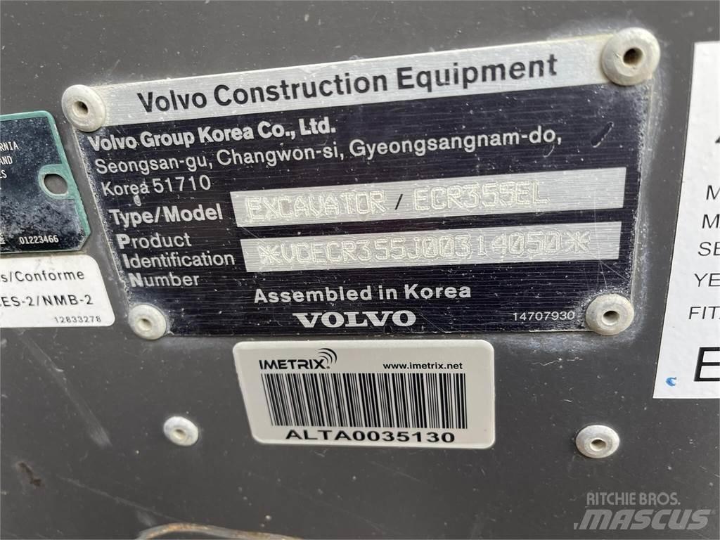 Volvo ECR355EL 대형 굴삭기 29톤 이상