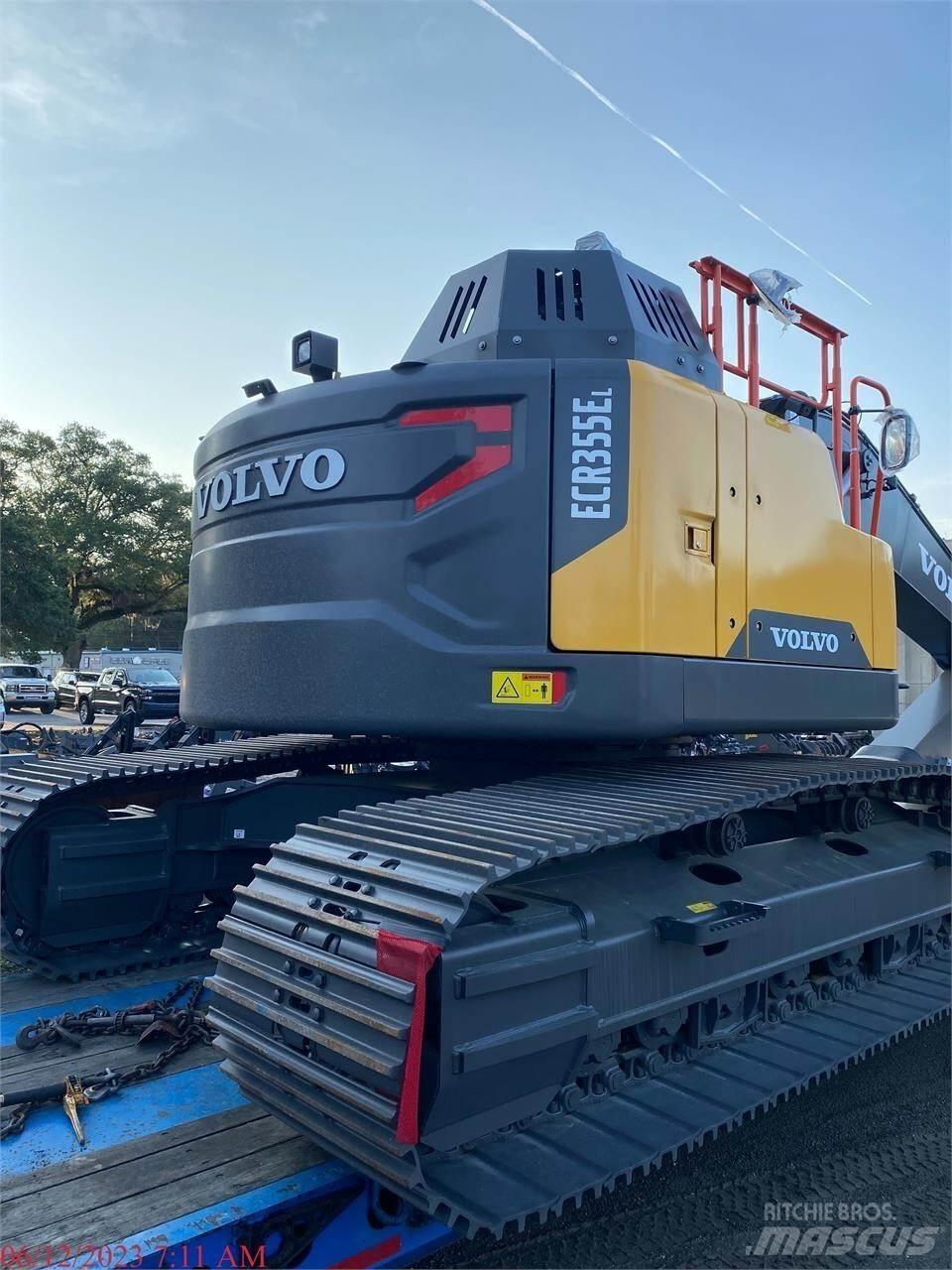 Volvo ECR355EL 대형 굴삭기 29톤 이상