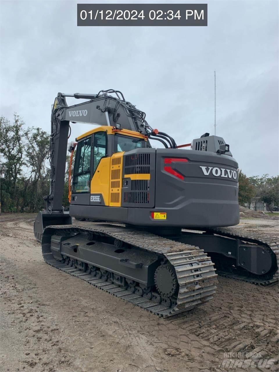 Volvo ECR355EL 대형 굴삭기 29톤 이상