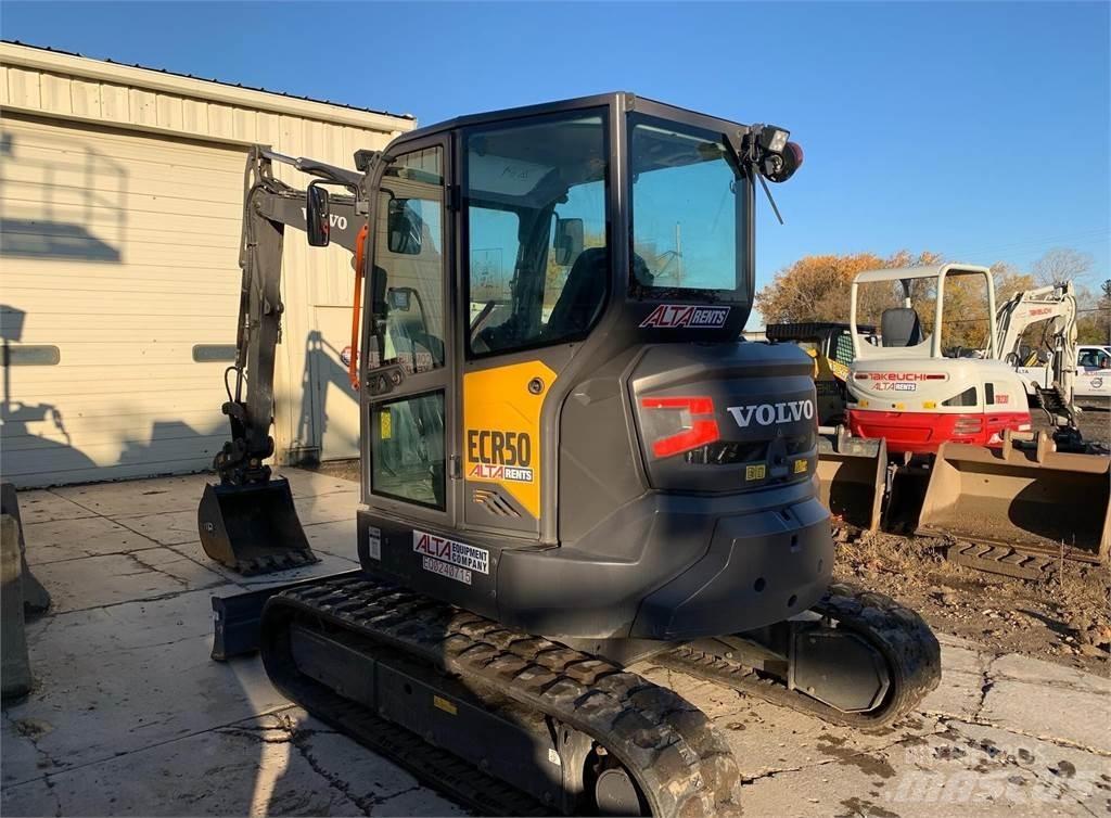 Volvo ECR50F 소형 굴삭기 7톤 미만