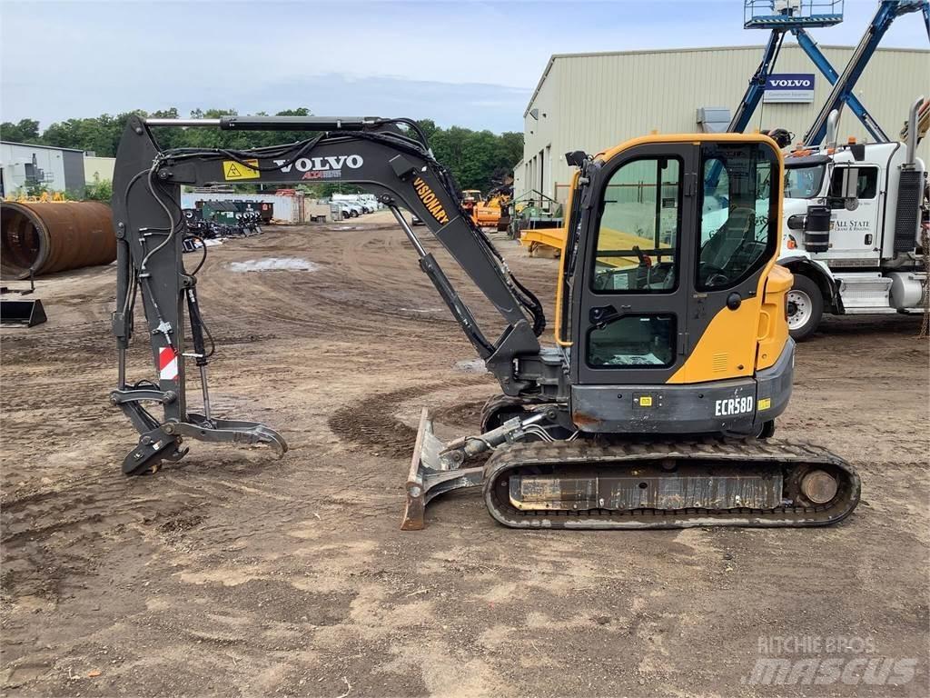 Volvo ECR58D 대형 굴삭기 29톤 이상