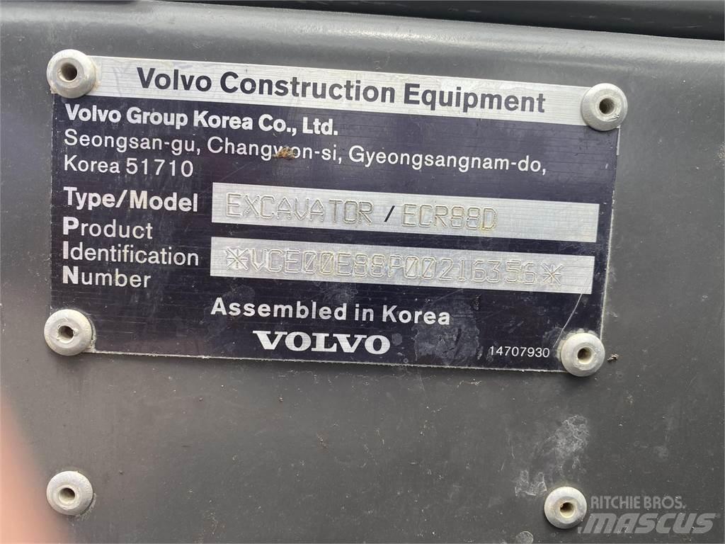 Volvo ECR88D 대형 굴삭기 29톤 이상