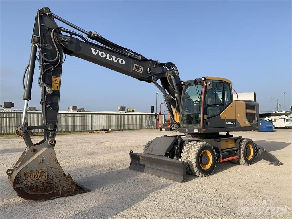 Volvo EW180E  휠 굴삭기