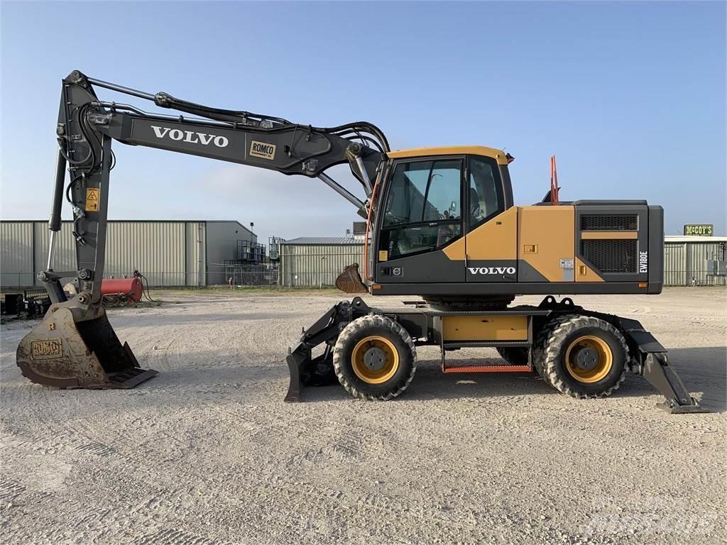 Volvo EW180E  휠 굴삭기