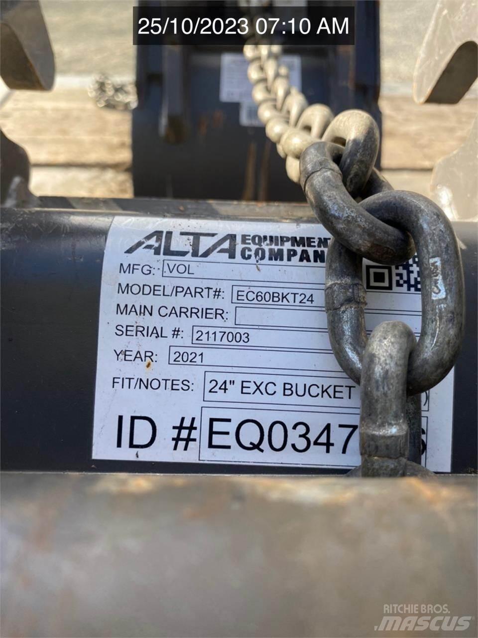 Volvo EW60E  휠 굴삭기
