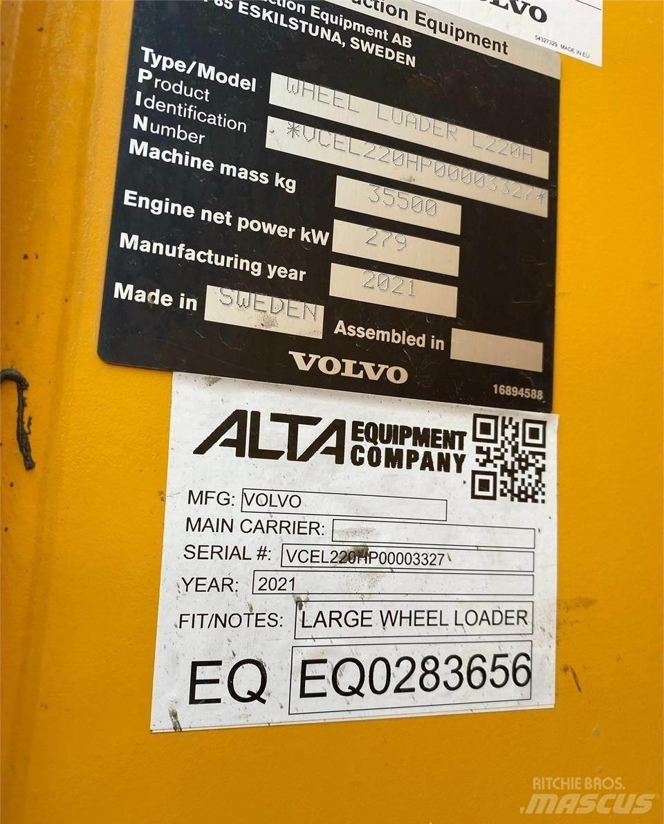 Volvo L220H  휠로우더