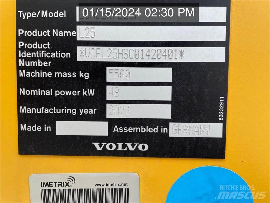 Volvo L25  휠로우더
