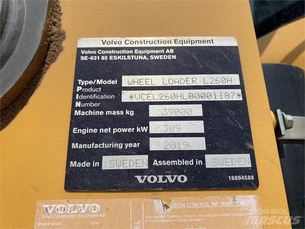 Volvo L260H  휠로우더