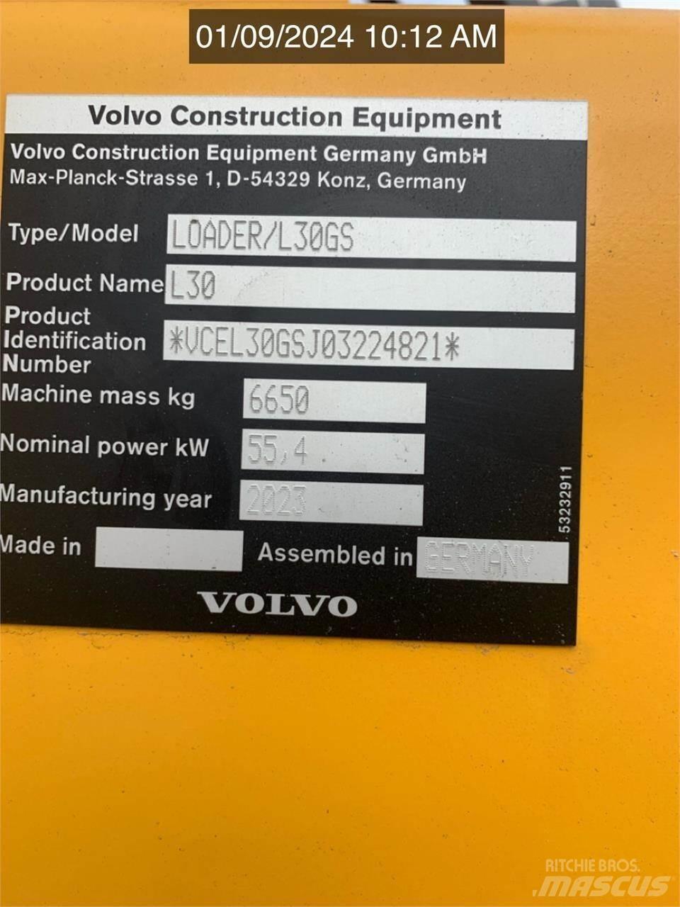 Volvo L30GS  휠로우더