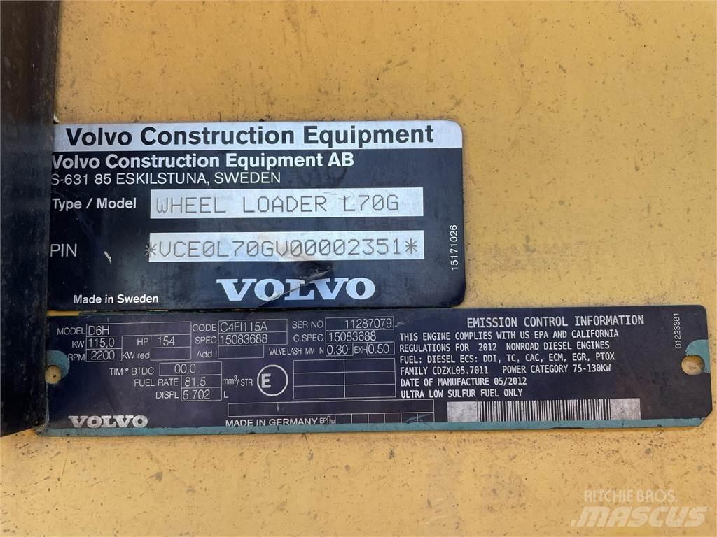 Volvo L70G  휠로우더
