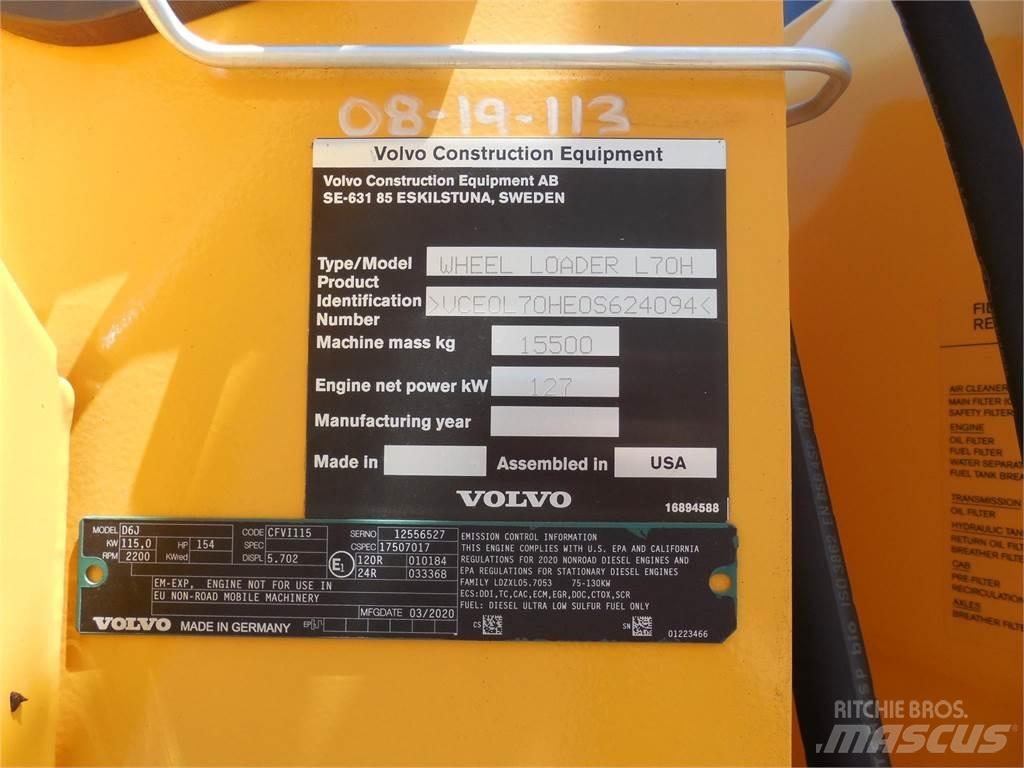 Volvo L70H  휠로우더