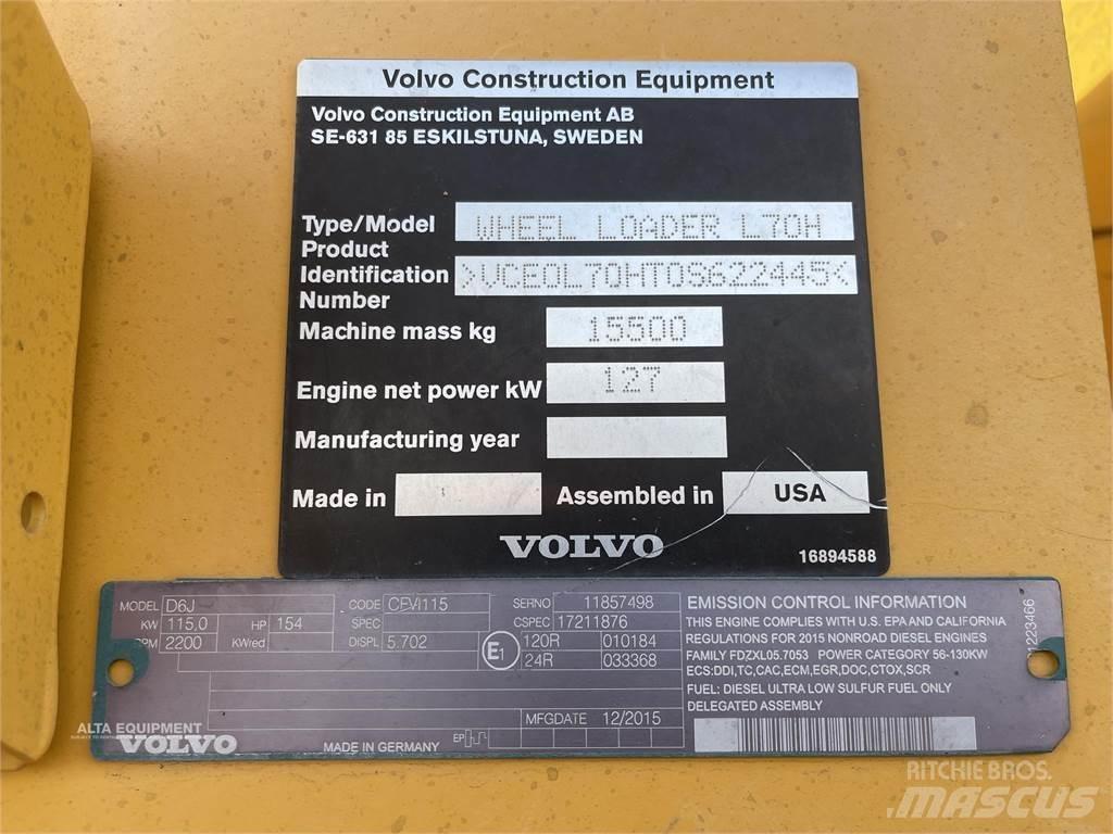 Volvo L70H  휠로우더