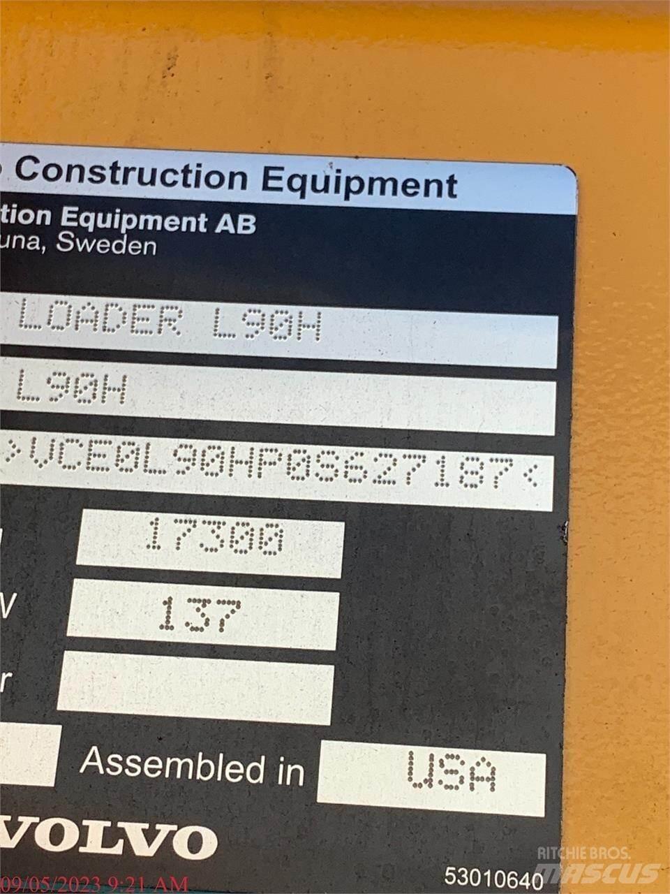 Volvo L90H  휠로우더