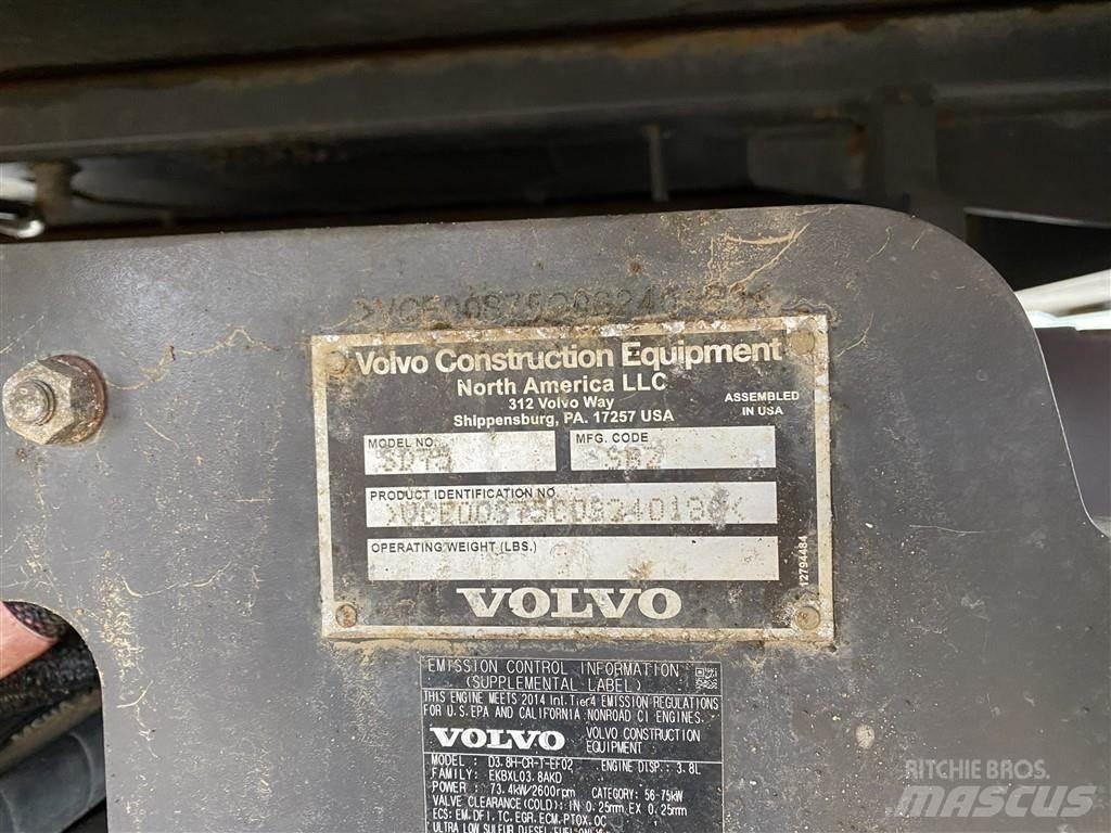 Volvo SD75B 트윈 드럼 롤러