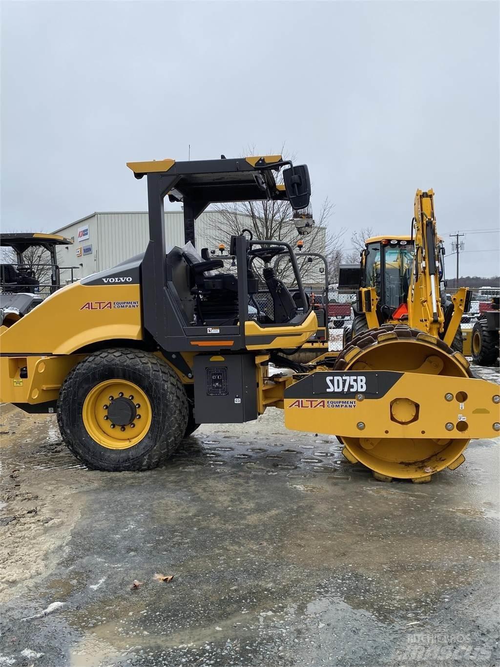 Volvo SD75B 폐기물 다짐기