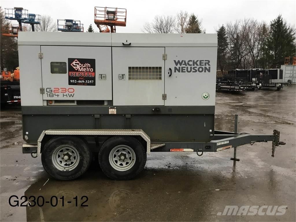 Wacker Neuson G230 기타 발전기