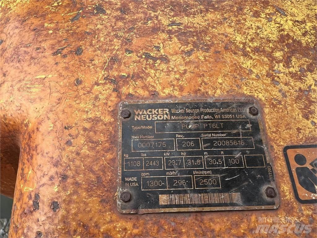 Wacker Neuson PT6 폐기물 펌프