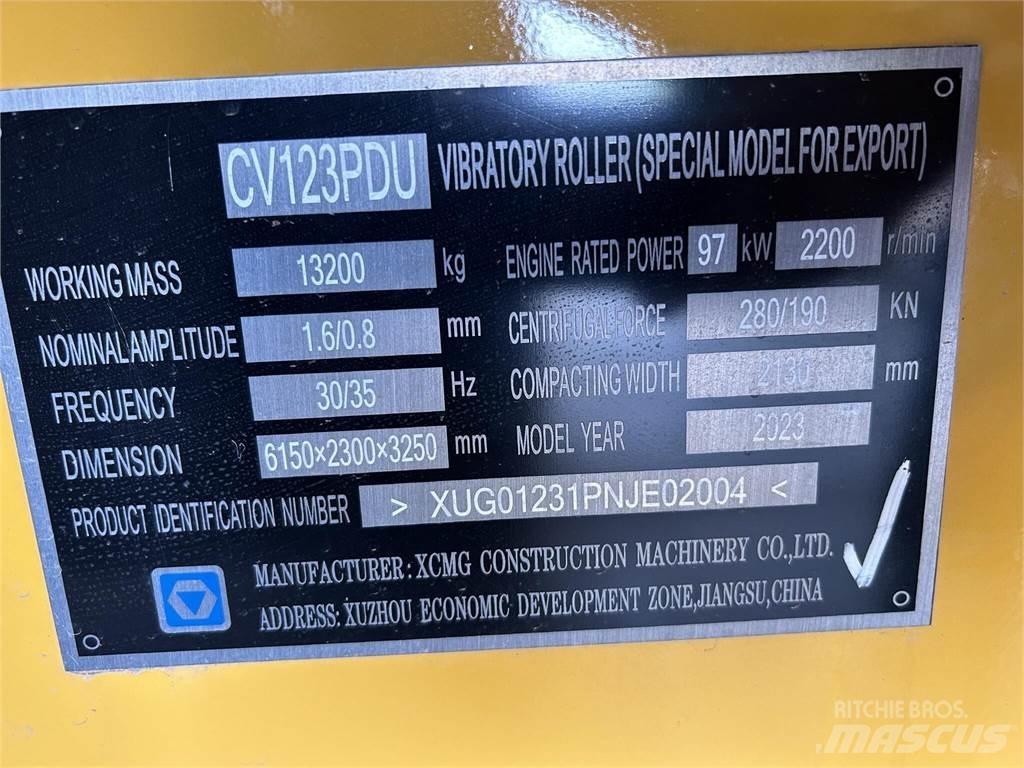 XCMG CV123PDU 트윈 드럼 롤러