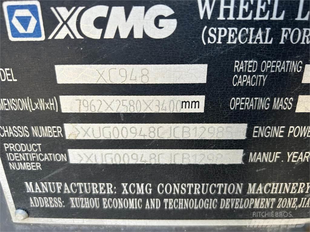 XCMG XC948  휠로우더