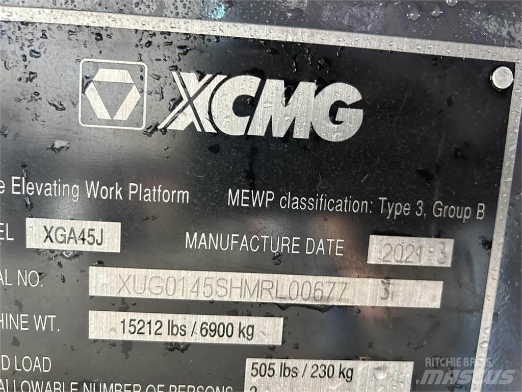 XCMG XGA45J 관절형 전동이동 리프트