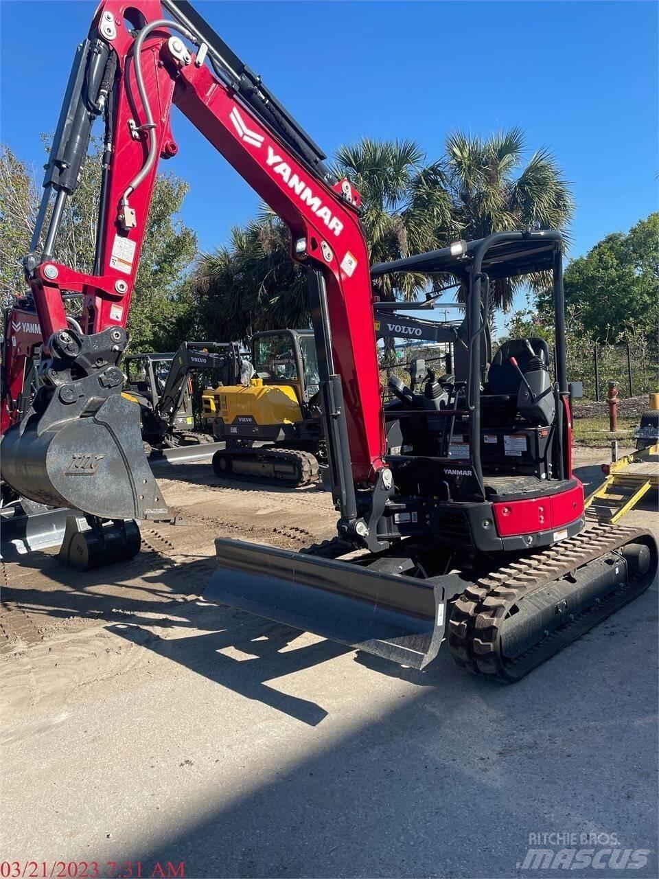 Yanmar VIO35-6A 소형 굴삭기 7톤 미만