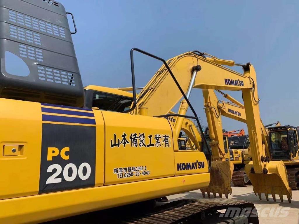 Komatsu pc200-7 대형 굴삭기 29톤 이상