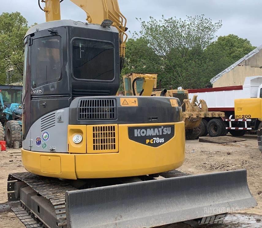 Komatsu pc78us 중형굴삭기 7톤-28톤