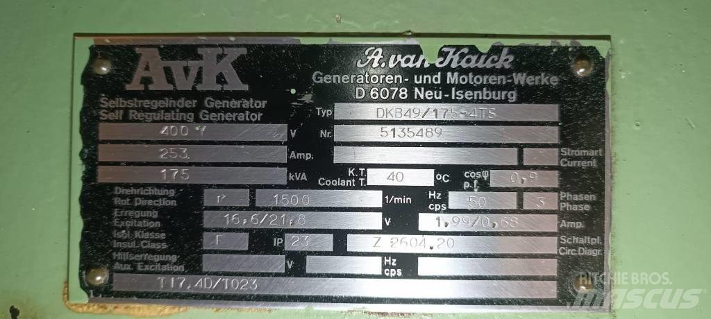 AVK DKB19/175-4TS 기타 발전기