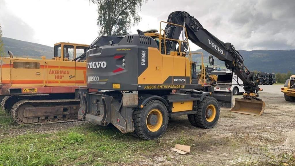 Volvo EW 160 E  휠 굴삭기