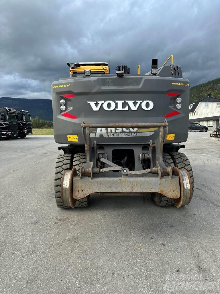Volvo EW 160 E  휠 굴삭기