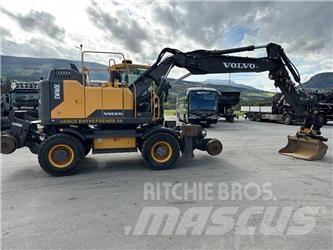 Volvo EW 160 E  휠 굴삭기