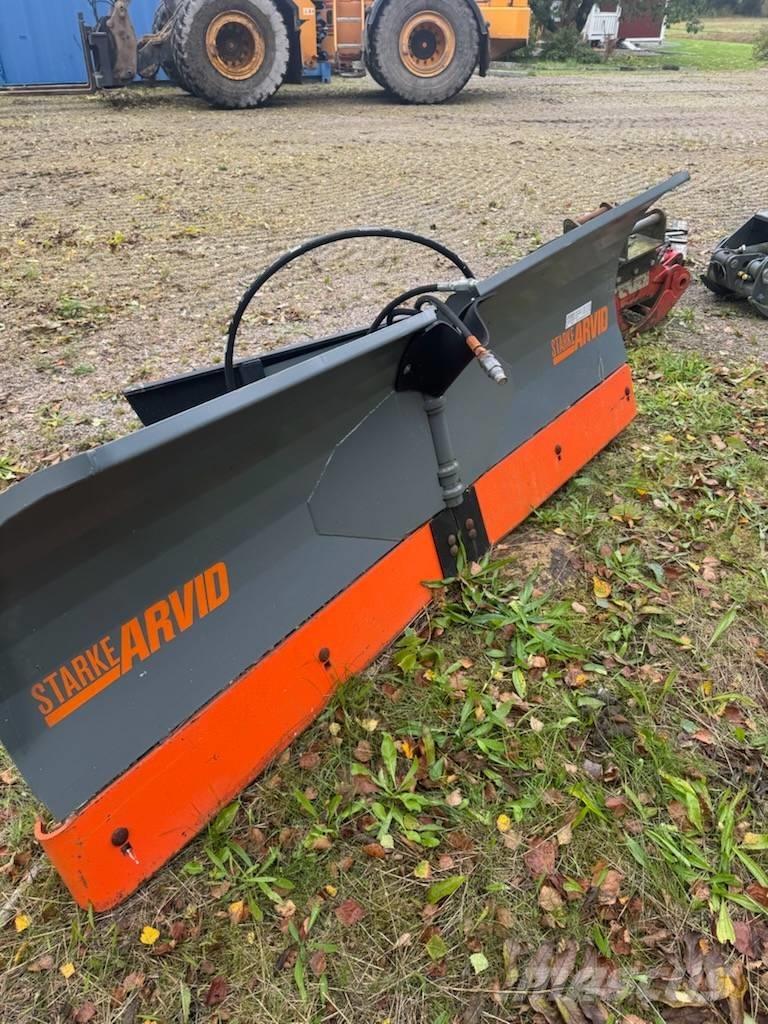 Fjärås VP 225 제설 블레이드 및 제설기