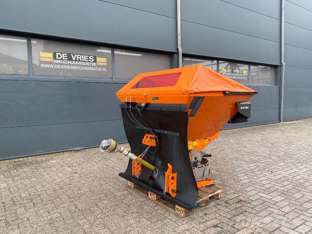 Amazone E+S 751 모래(염화칼슘) 살포기