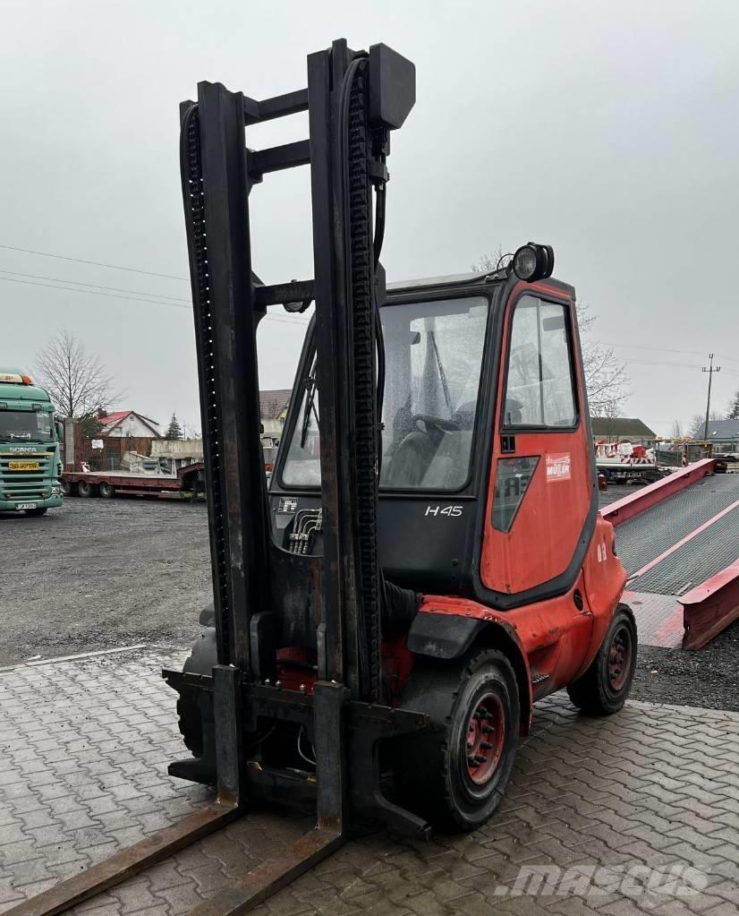 Linde H45D-03 디젤 지게차